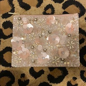 Handmade embroidered 3D clutch
